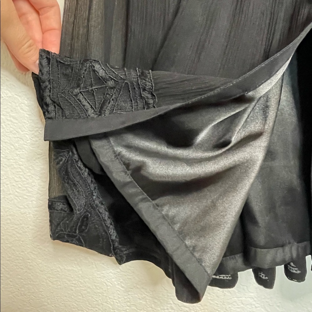 Vintage Kay Unger Black Cocktail Dress Size 2 - Picture 8 of 11